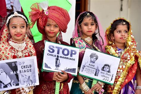 Child marriage .